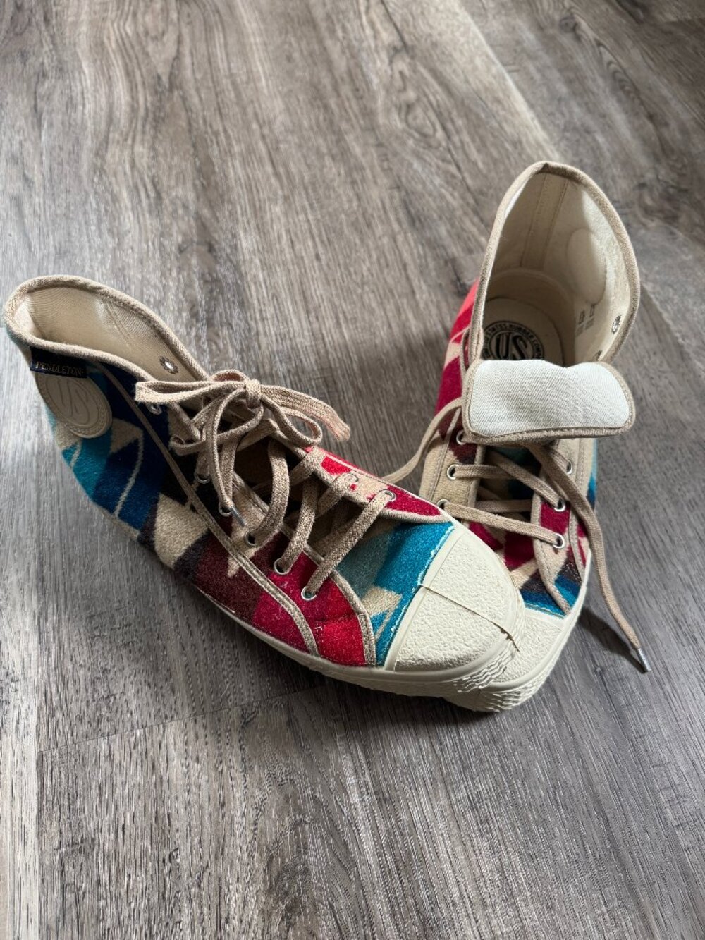 Pendleton Kicks! Hi-Top Sneakers
